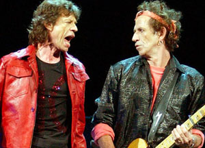 Mick and Keith